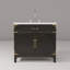 Meuble-lavabo simple avec comptoir en quartz