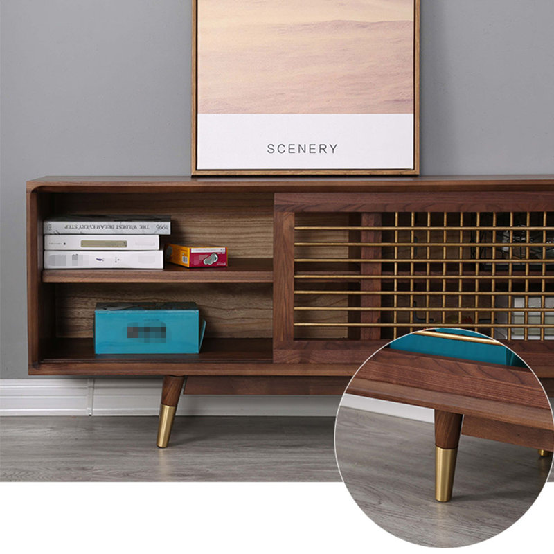 Meuble télé de style nordique, 82.68"
