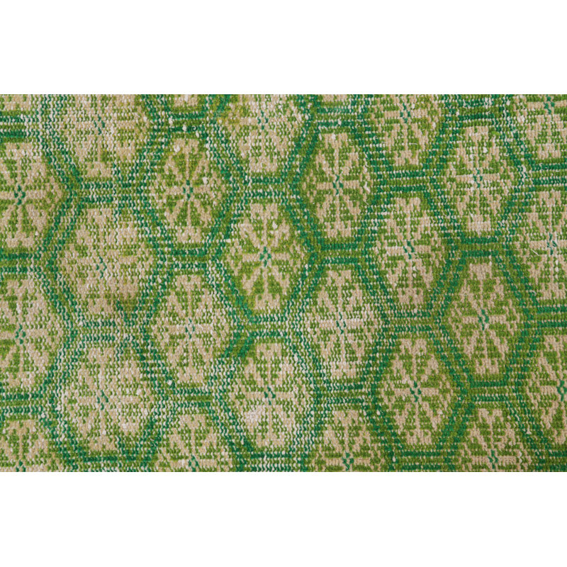 One-of-a-Kind 3'4" X4'5" Hand Knotted Area Rug