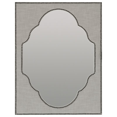 Boheme Nourmand Linen Wrapped Mirror