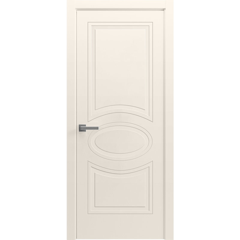 Dalle de porte standard en bois manufacturé Mela, 24 po x 96 po, Beige, Left
