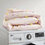 4PCS Twin/Twin XL Cotton Jacquard Pom Pom Comforter Set
