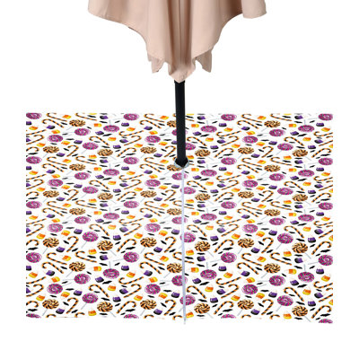 Skoog Geometric Halloween Tablecloth
