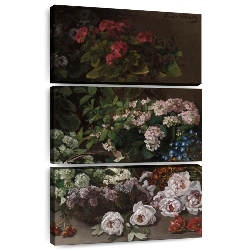 Harnek Spring Flowers 1864, 32" H x 20" W