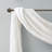 Diamond Sheer Embroidered Window Scarf-103545649
