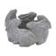 Charmante jardinière en ciment style rustique pour patio ou décoration intérieure