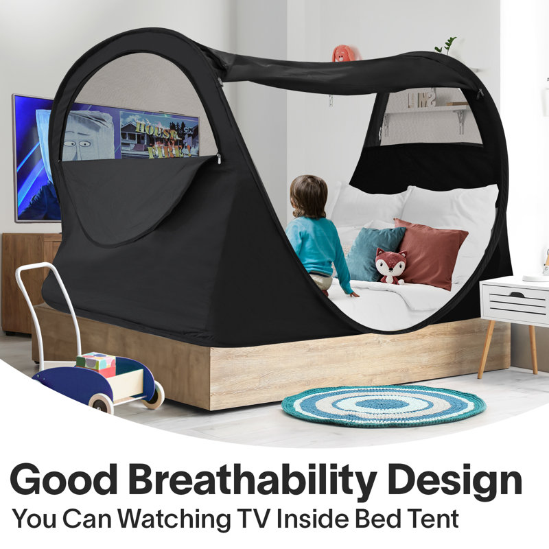 Tente de lit avec auvent et tente de sommeil Dream Tent, Lit simple