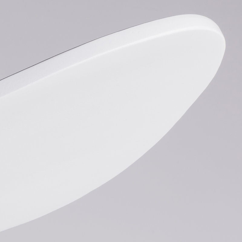 Ventilateur de plafond moderne blanc 36 pouces