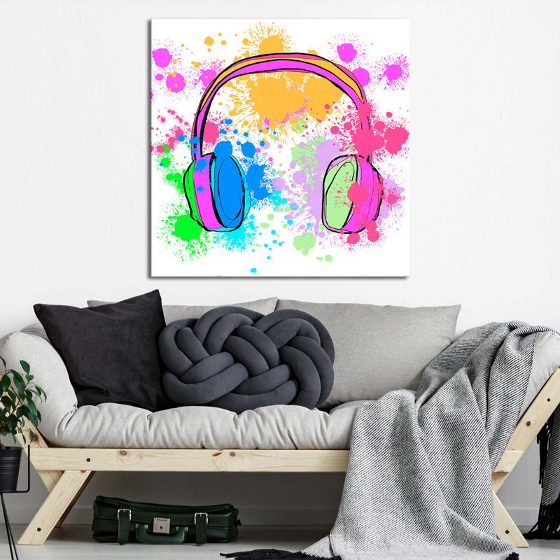 "Some Tunes" par Daniela Santiago, reproduction sur toile