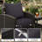 24" X 24" X 6.5" Outdoor Cushion Set Patio Chair Cushions-1257011288