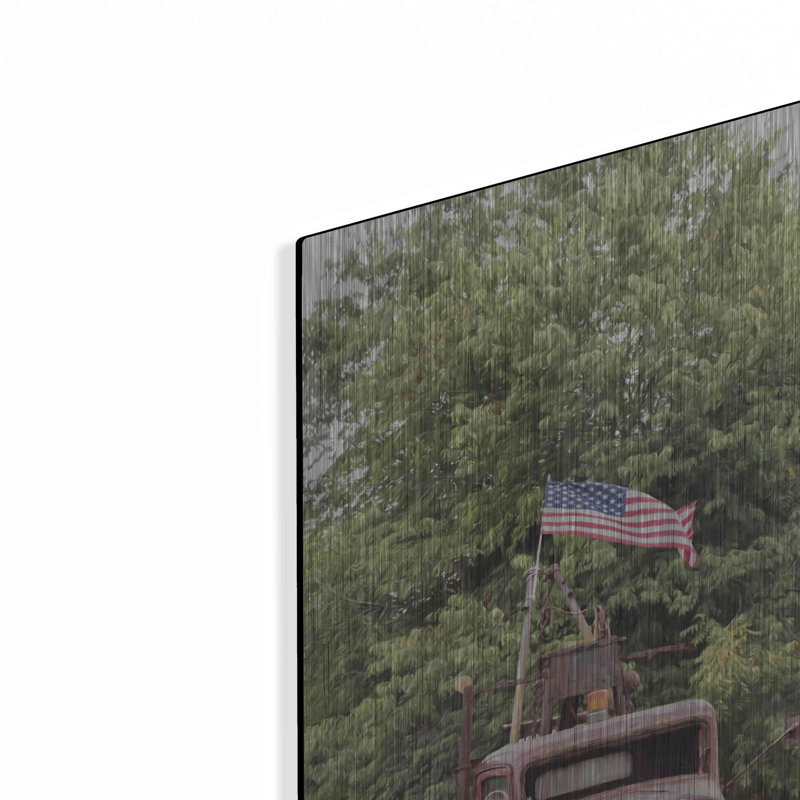 «Towing The Line» par Lori Deiter, H 24 po x l 24 po