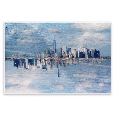 Plaque murale City City Reflection, par Robin Vandenabeele