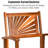Constance Acacia Outdoor 29.5'' Bar Stool