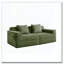 Causeuse modulaire à 2 places sans siège, canapé modulaire Cloud avec assise profonde-75521659