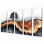 Automne cerisier en fleurs dans un bois II - Art mural fleur de cerisier - Art mural traditionnel pour le salon-978469912-978469917