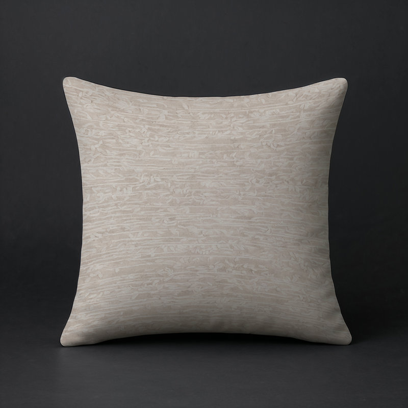 Coussin décoratif intérieur et extérieur Modern, Carré 20 po, Gris abstrait 43