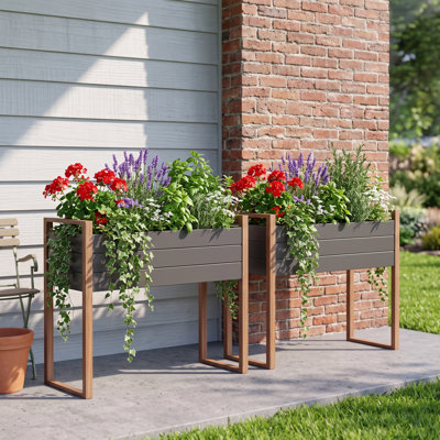 Bundeena Metal Planter Box, Set Of 2