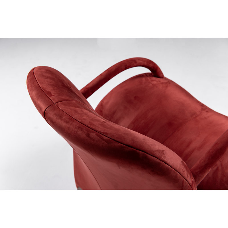 Luxury Modern Red Lounge Chair