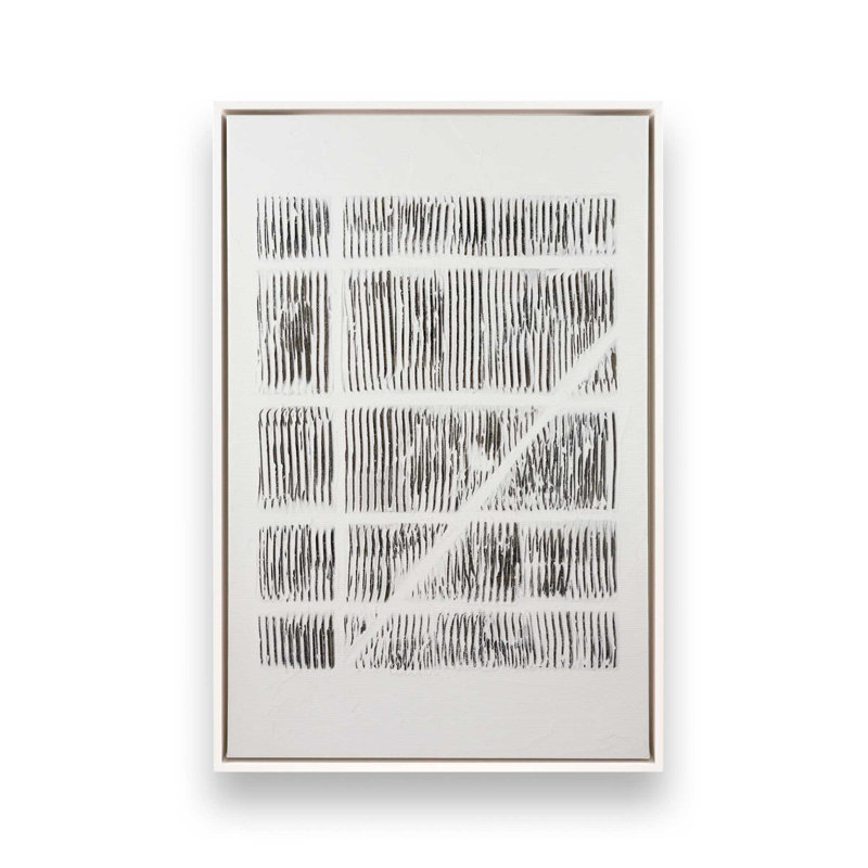 Impression sur toile, "Freehold domaine II" par Michael Willett, H 48 po x l 32 po, Blanc