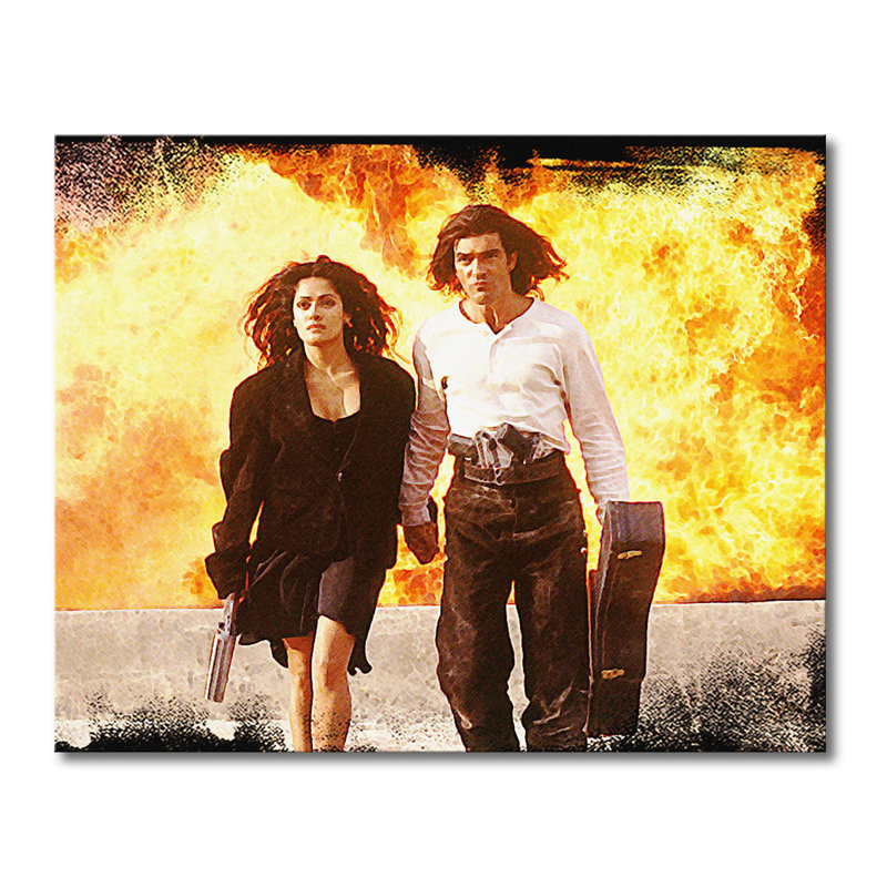 Wrapped Canvas Painting, 80cm H x 100cm W x 2cm D