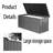 TONWIN Steel Lockable Deck Box in Brown-98430918