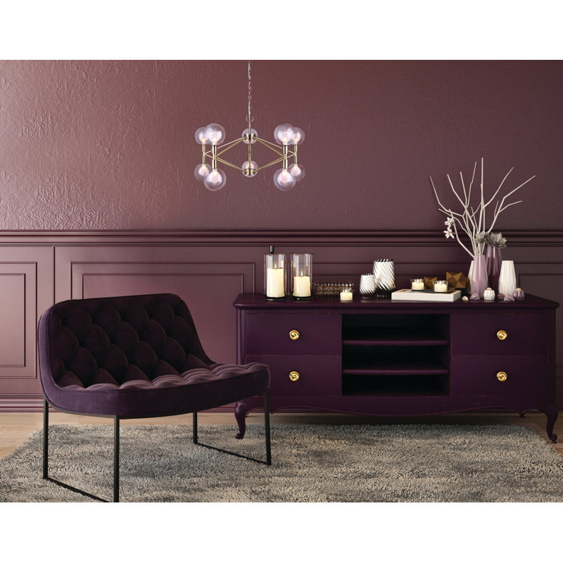 Lustre géométrique à 10 lumières Yosman