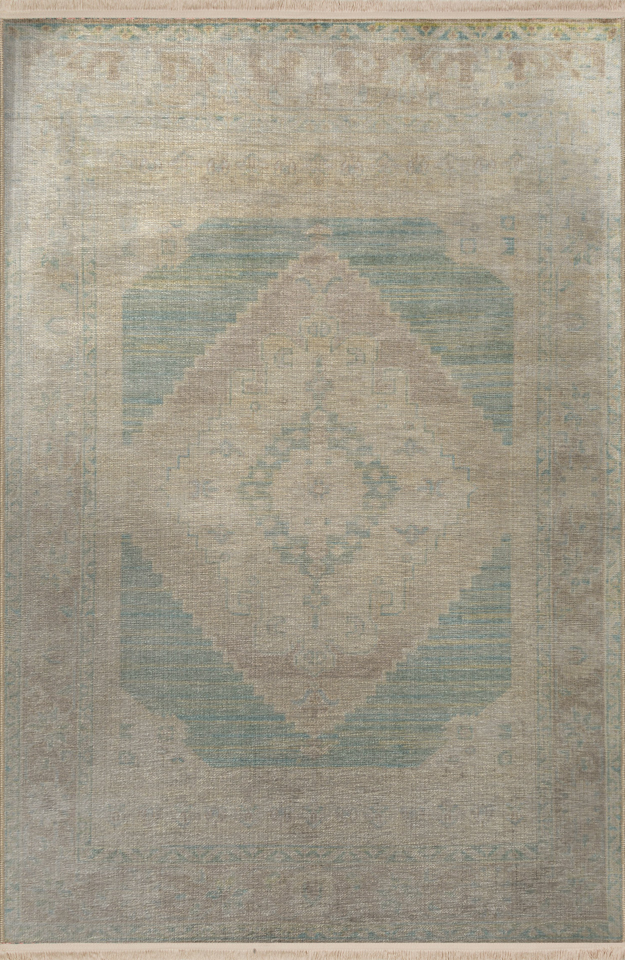 Bungalow Rose Beige Themed Traditional Motif Patterned Creative Vintage ...