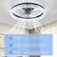 Ceiling Fan With Lights Dimmable LED