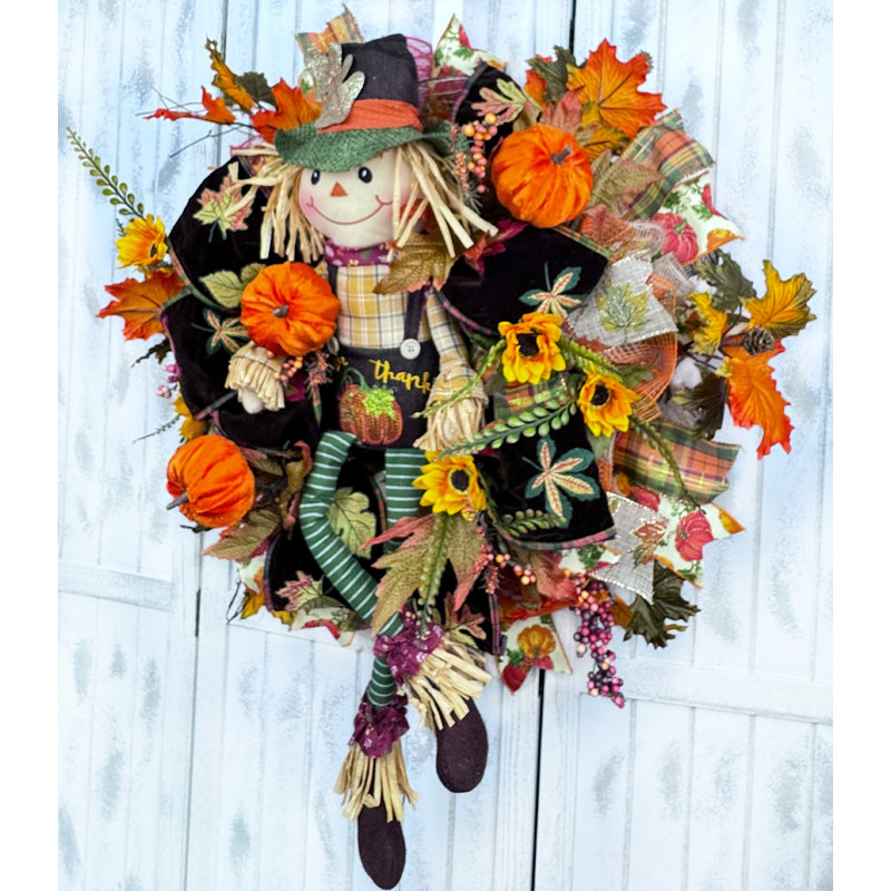 20 " Handmade Deco Mesh Wreath