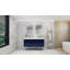 Ensemble de meuble-lavabo double mural de 59 po Mitul-23335555