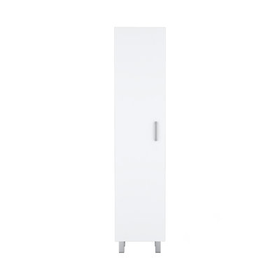 Storage Cabinet Molekeede, Laundry, White Finish