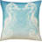 Seahorse Cotton Blend Throw Pillow