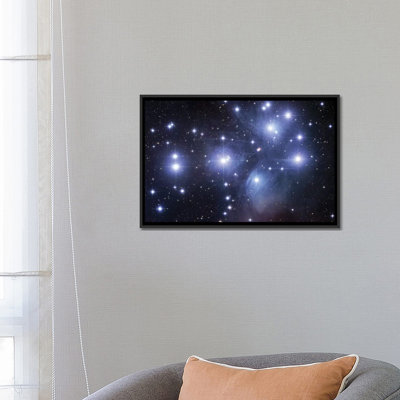 M45, The Pleiades (Seven Sœurs) par Robert Gendler - reproduction d'art sur toile tendue avec châssis