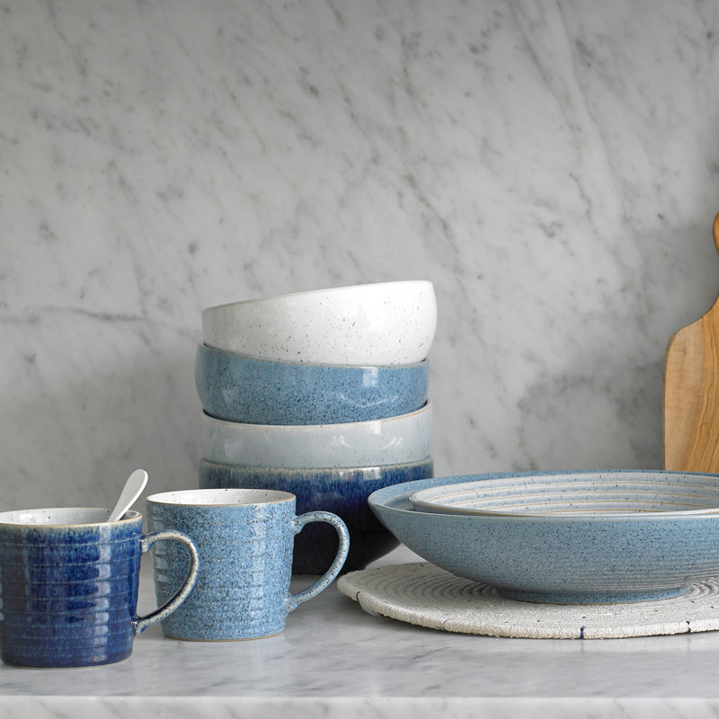 Denby Studio Blue Flint Ramen/Large Noodle Bowl
