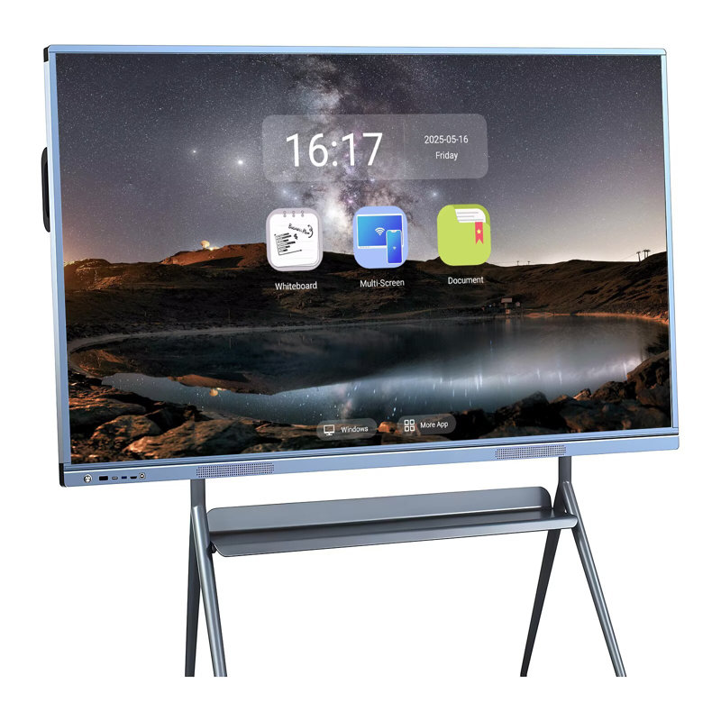 JYXCN Smart Board 55 "4K, Calendrier électronique tout-en-un tableau blanc numérique sans fil Casting et protection des yeux (avec fixation murale incluse)