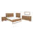 Kanwal Solid Wood Standard Bed-79771315