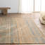Zoya Striped Area Rug in Brown/Blue-51109105