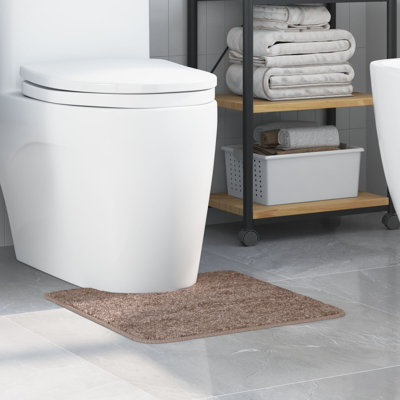 Small Non-Slip Bath Mat Rectangular Modern