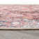 Transitional Bordered Vintage Machine Washable Non Slip Area Rug