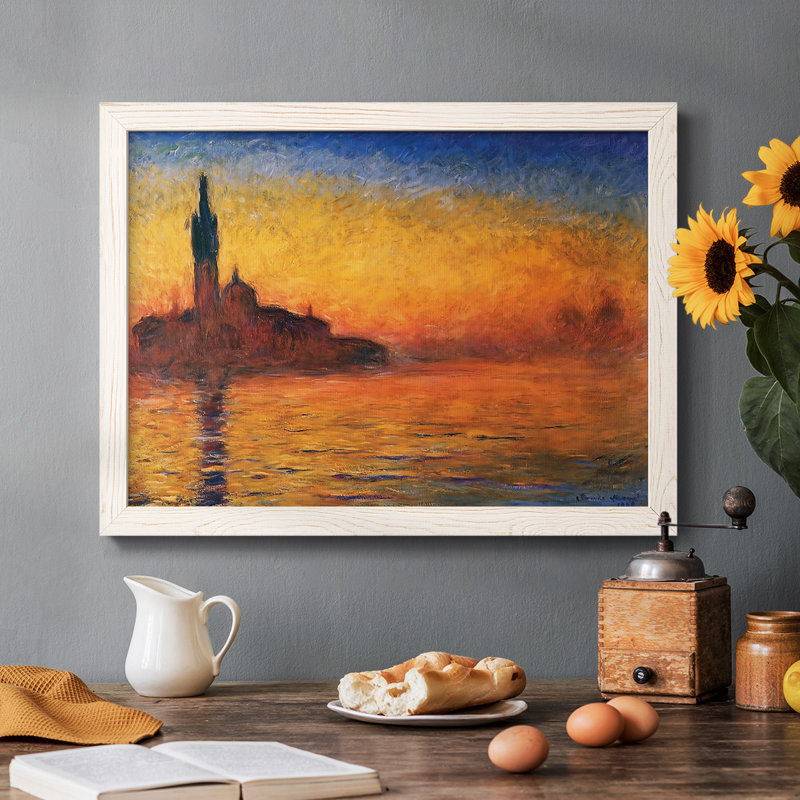 "Twilight, Venice, 1908", reproduction d'art sur toile, Blanc, H 18 po x l 26 po x P 1,5 po