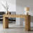 Wood Side Table,Minimalist Design Hallway Table,Console Table
