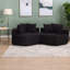 Chaises d'appoint modernes, salon modulaire en chenille pour la maison