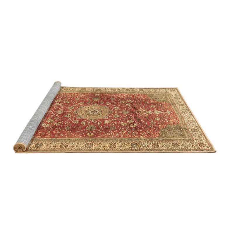 Tapis brun traditionnel Traditional 4492, Rond 8 pi