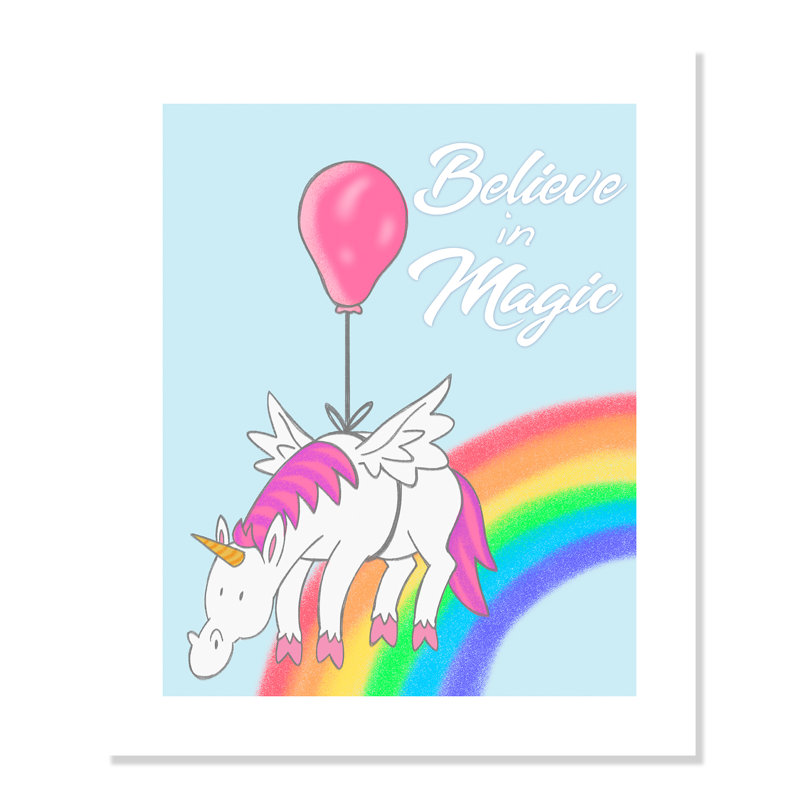 Believe in Magic 1, impression sur papier, H 24 po x l 20 po x P 1 po, Papier