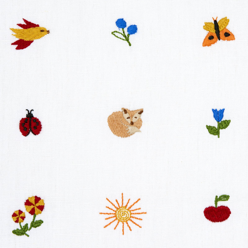Tiny Things Embroidery Fabric