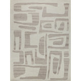 Exquisite Rugs Carmel Handmade Hand-Tufted New Zealand Wool On Canvas Ivory/Beige Area Rug