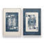 Ensemble de 2 reproductions sur toiles bleu marine-1903563572-1903563567