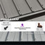 Pavillon de jardin extérieur en aluminium 12 pi x 16 pi à toit rigide mauve avec toit en acier galvanisé double pour terrasse et filet toutes saisons inclus, gris clair-87467644