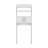Madrid Over The Toilet Cabinet, Double Door, Two Shelves-2083532578