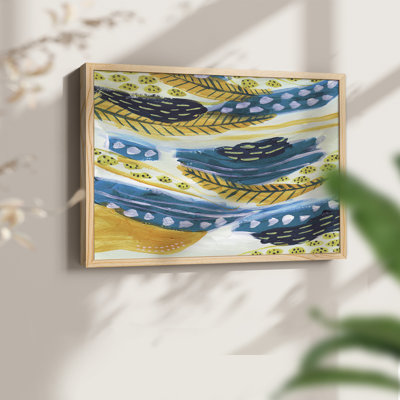 Feathery I -Framed Print - Restickable